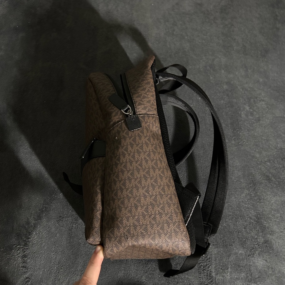 Michael Kors Greyson Monogram Backpack - Brown An… - image 2